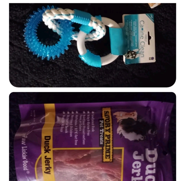 Mixed dog toy and snacks bundle - Picture 2 of 2